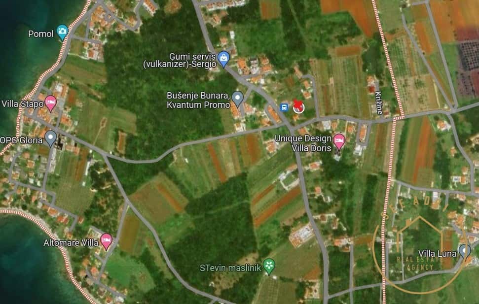 Građevinsko zemljište u blizini Umaga, Križina