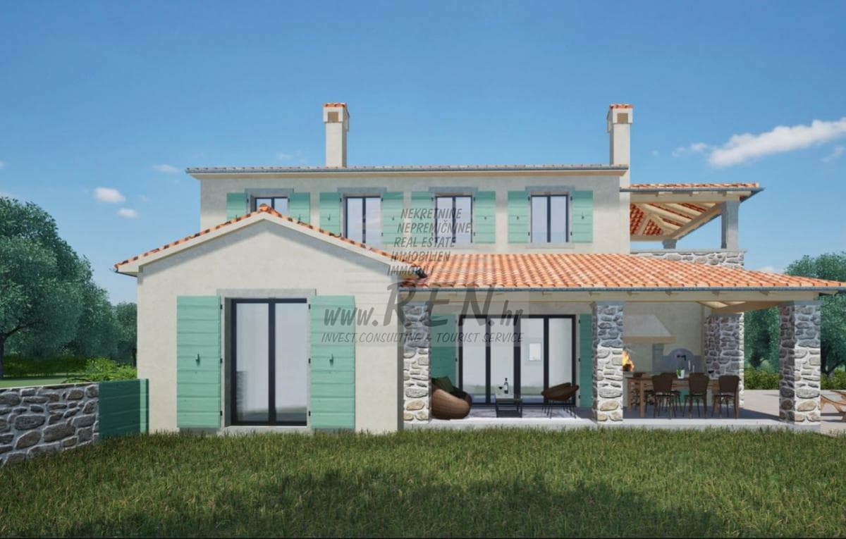 Haus im Bau in der Nähe von Novigrad