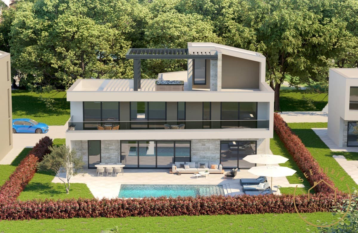 Eine schöne Villa mit Meerblick in der Nähe von Poreč, Frata (1/10)