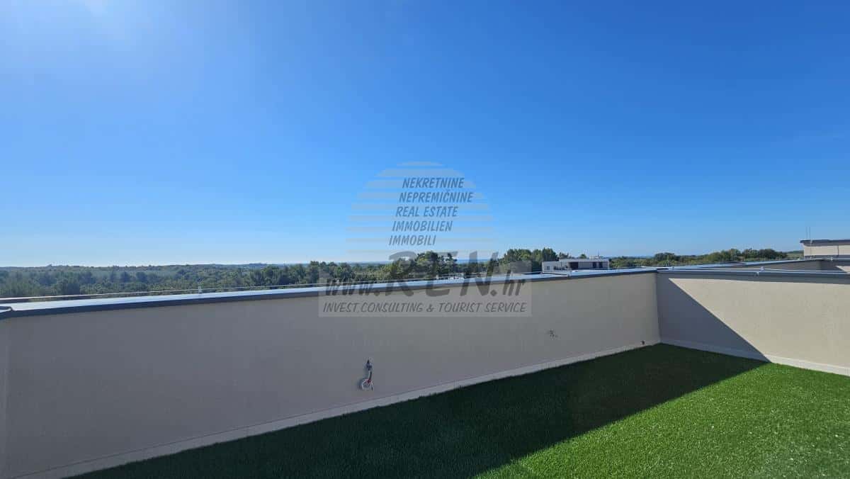 Wohnung in der Nähe von Poreč mit Meerblick und Aufzug