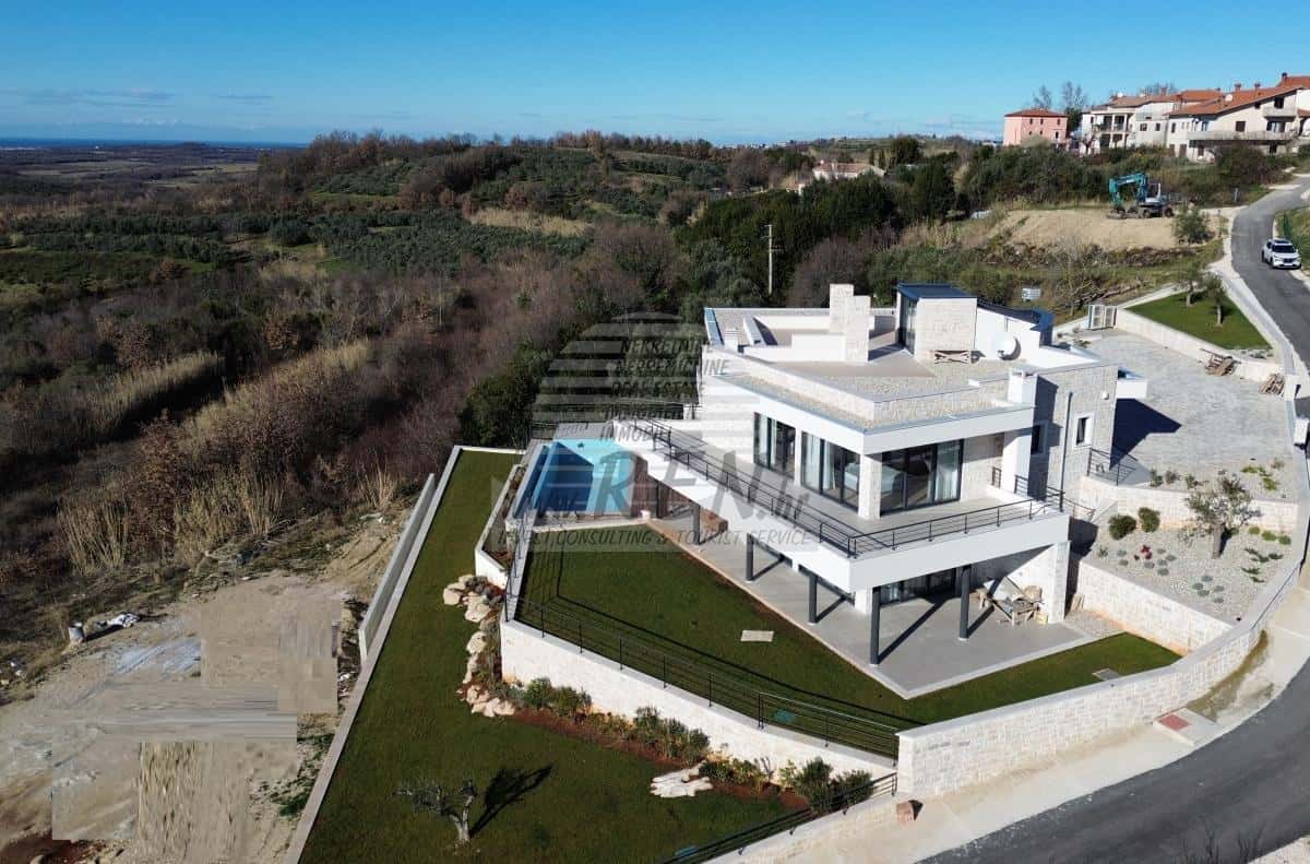 Luxusvilla mit einzigartiger Aussicht in Istrien