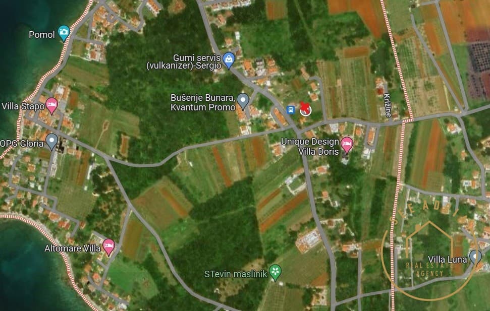 Bauland in der Nähe von Umag, Križina